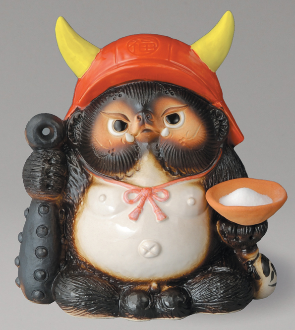 鬼門喜門狸（赤）