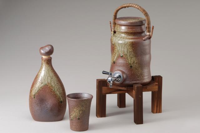 ラジウムボトル［信楽焼　陶器］