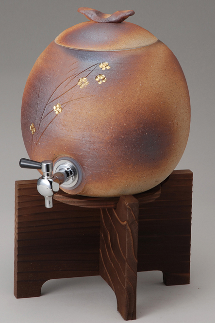 火色小花サーバー［信楽焼　陶器 焼酎サーバー］