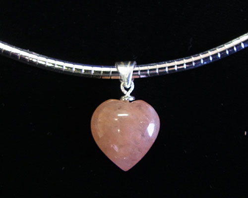 ペンダントトップ用 オメガネックレス平型(金具付き)ロジュームメッキ 長約400mm No.9