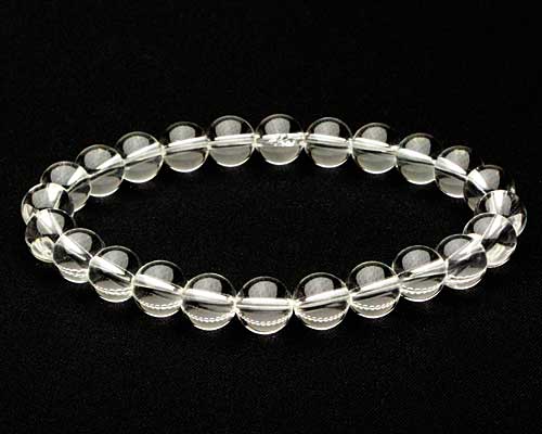 高品質天然水晶ブレスレット