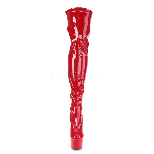 Pleaser ADORE-3000 $7inch Heel, 2 3/4inch PF Stretch Thigh Boot, Side Zip◆取り寄せ