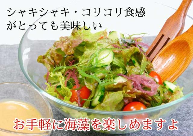 海藻サラダ 国産 乾燥サラダ わかめサラダ 7種の海藻 54g (18g×3