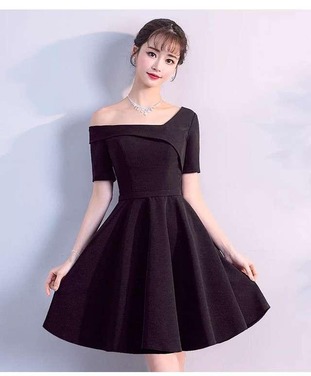 秋冬大活躍✦お呼ばれミニドレス✦結婚式パーティシンプルデザイン 楽天市場】【20%OFFクーポン対象商品】【4WAY】パーティードレス