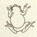 月蛙　ポストカード　『月の夜』