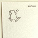 月蛙　ポストカード　『月の夜』