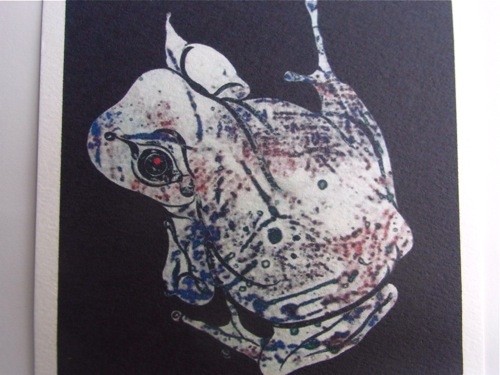 月蛙ポストカード