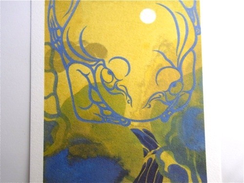 月蛙ポストカード