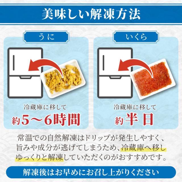 うにイクラ醤油漬けセット