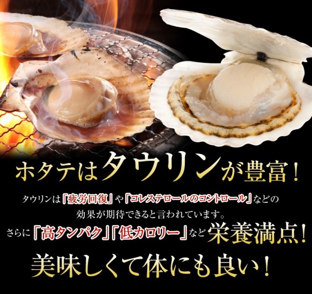 ホタテはタウリンが豊富!