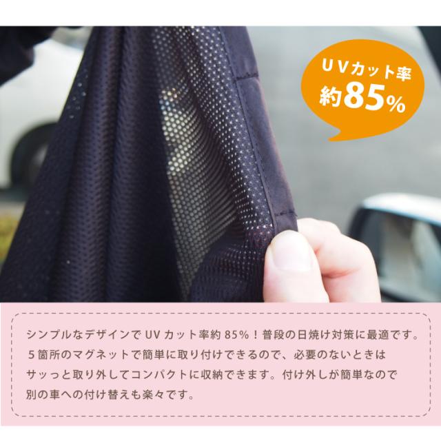 マグネットメッシュカーテン紫外線対策