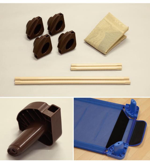 お昼寝コット/保育園・託児所のお昼寝保育で使用されているお昼ねコット