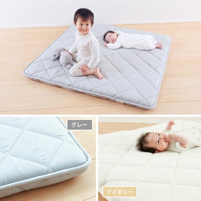 寝返りマットレス　お昼寝用マットレス　就寝用マットレス　正方形プレイマット