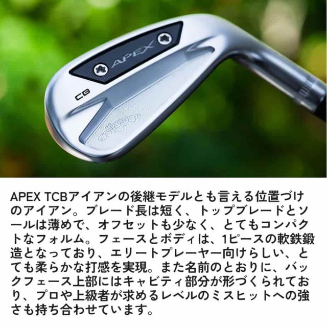 キャロウェイ純正ダイナミックゴールドミッド115S 5〜PW 6本セット