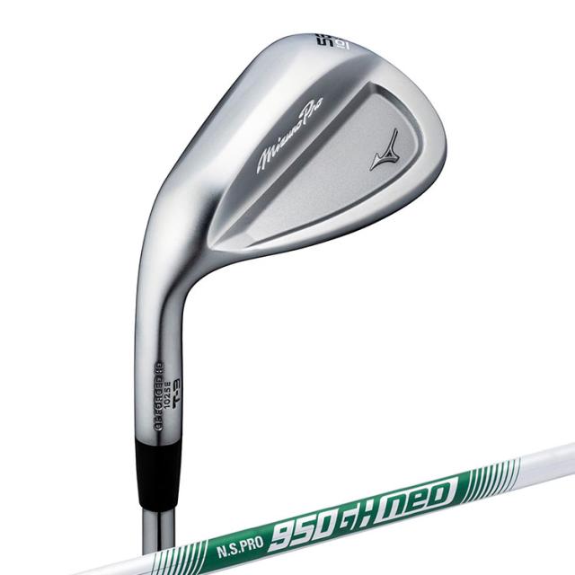 ミズノ MIZUNO PRO T3 ウェッジ ミズノ プロ 左用 ホワイトサテンブラッシュ仕上げ N.S.PRO 950GH neo スチールシャフト 5KJKB24790 軟鉄鍛造 2025年モデル