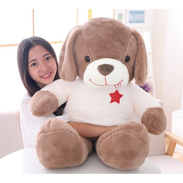 全国宅配無料 イヌ ぬいぐるみ 犬 抱き枕 クッション 添い寝 大きい ふわふわ 誕生日プレゼント 90cm 即納 最大半額 Www Iacymperu Org