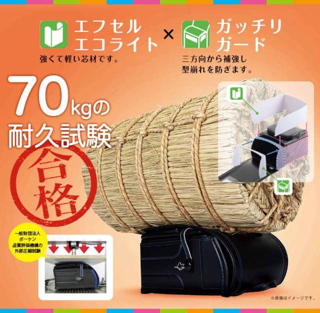 約70kgの耐久試験合格