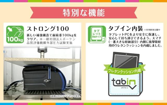 耐荷重100キロ　タブイン内装