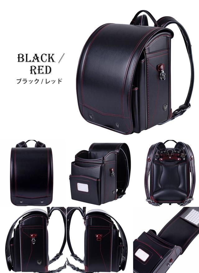 ブラック/レッド