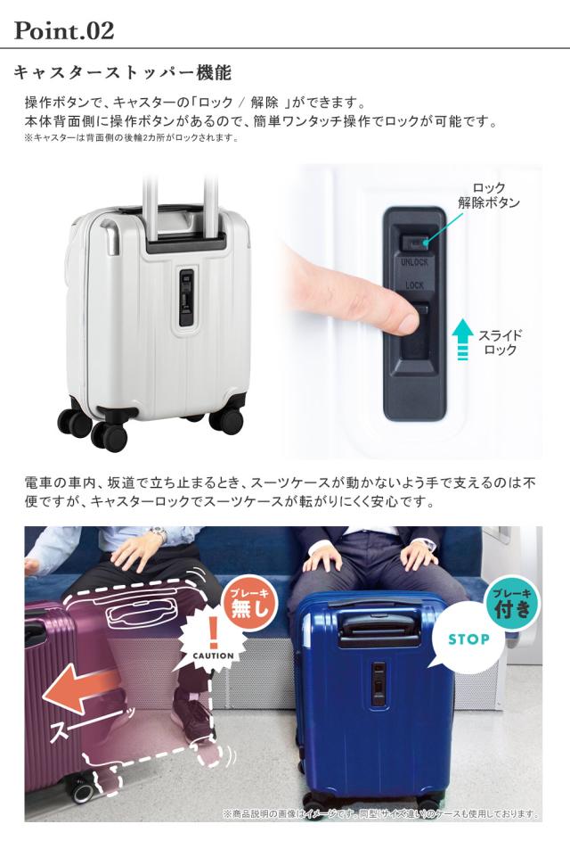 キャスターストッパー機能