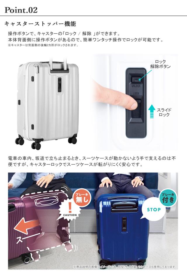 キャスターストッパー機能