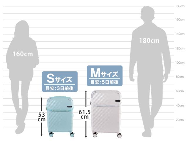 商品サイズ 身長イメージ