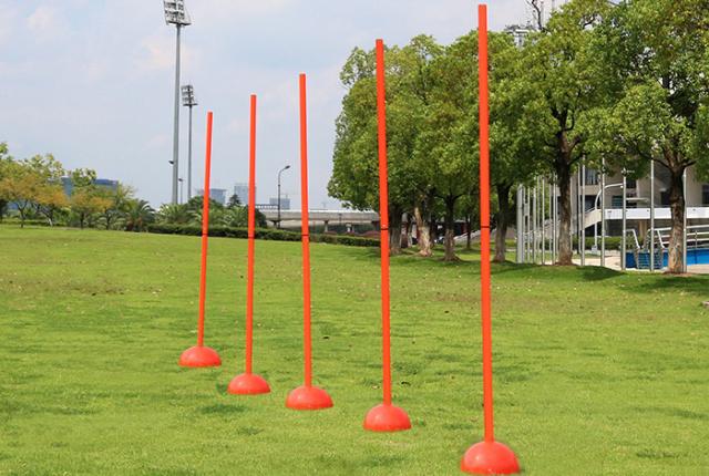 無料長期保証 サッカー トレーニングポール アジリティ ポール 自立式 ドリブル 練習 トレーニング用品 用具 器具 収納袋付き コーナーフラッグポール セール品 Centrodeladultomayor Com Uy