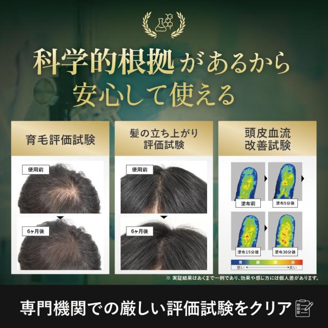 医薬部外品 HOLO BELL ホロベル モアグロースアップ 薬用育毛剤 120ml