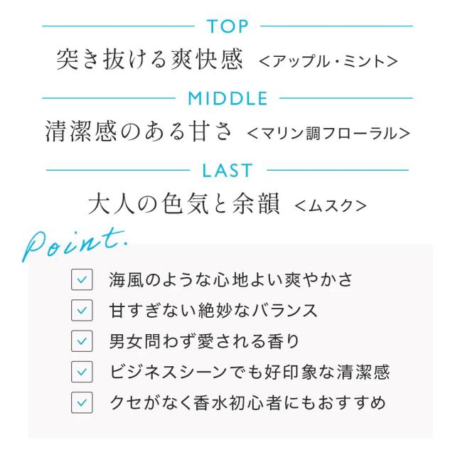 REDEN リデン フレグランス マリンムスク 50ml 香水 メンズ