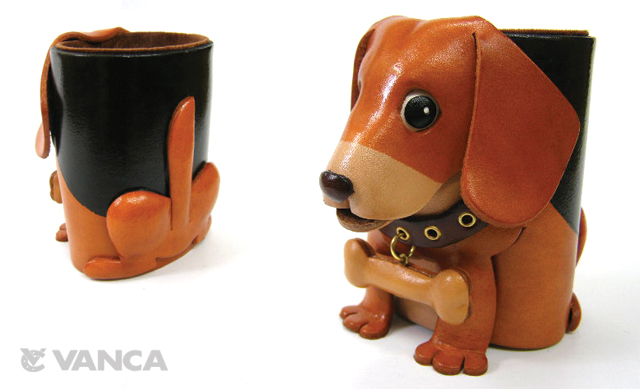 革小物メガネスタンド　ビーグル