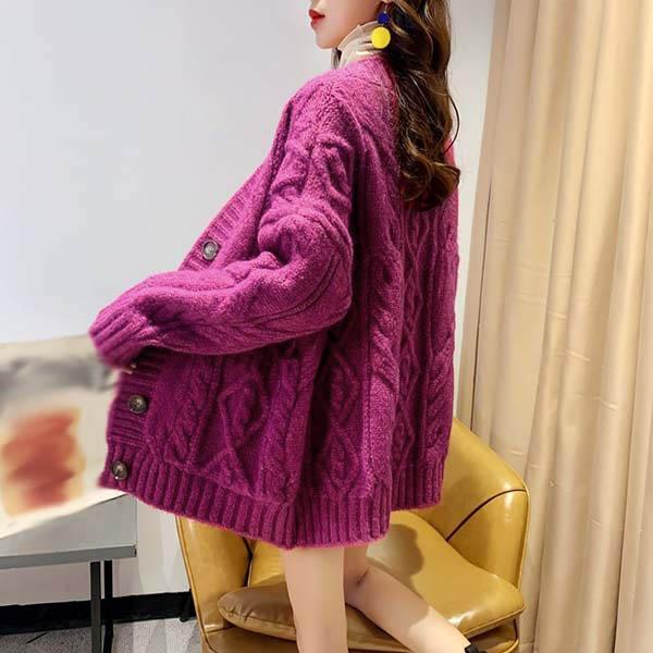 ロング カーディガン 厚手 ざっくり ニット ケーブル編み ゆったり セーター 秋冬 ニット 長袖 レディース おしゃ ボタン付きアウター きれいめ 楽天市場】ロング カーディガン ざっくり ケーブル編み セーター