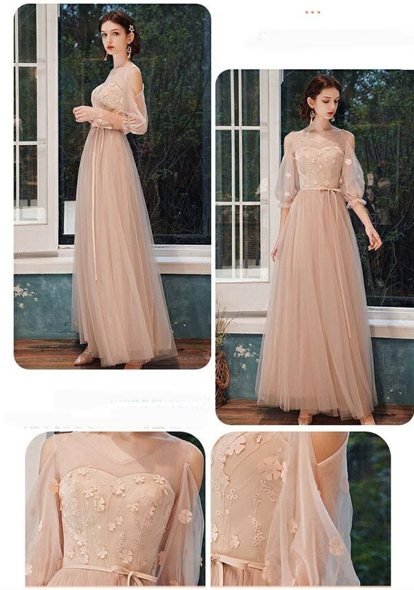 augier Aラインドレス ピンク XS S M L XL XXL XXXL 結婚式