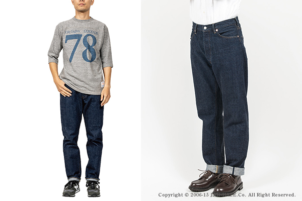 ワーカーズ 13.75oz. 米綿 ストレートジーンズ WORKERS Straight Jeans 801