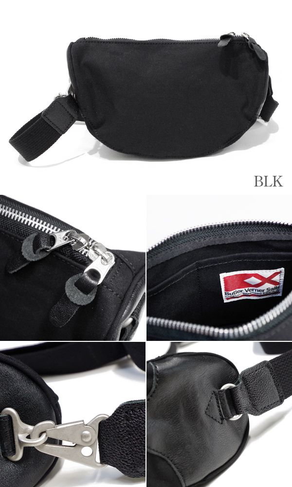 キャンバス×本革 ミニショルダーバッグ