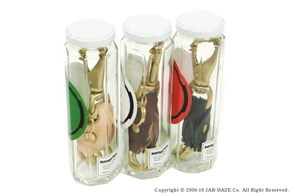 ブラス×栃木レザーダブルキーホルダーー