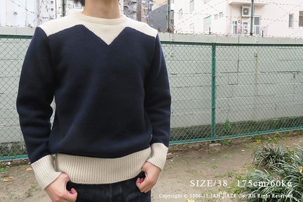 オルゲイユ ラムウール クルーネックセーター ORGUEIL Knit Sweater OR