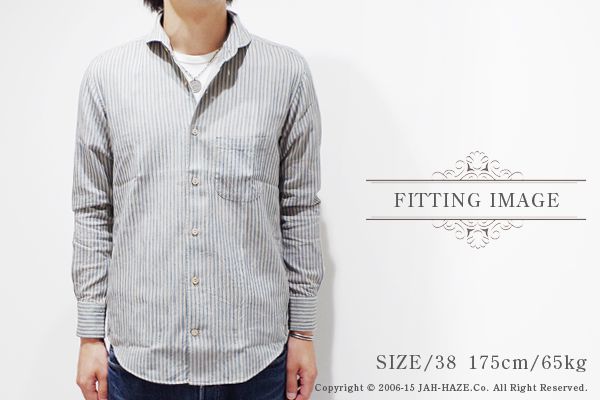 Indigo Plaid Windsor Collar Shirt