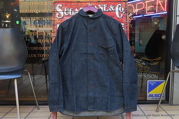 Indigo Plaid Windsor Collar Shirt