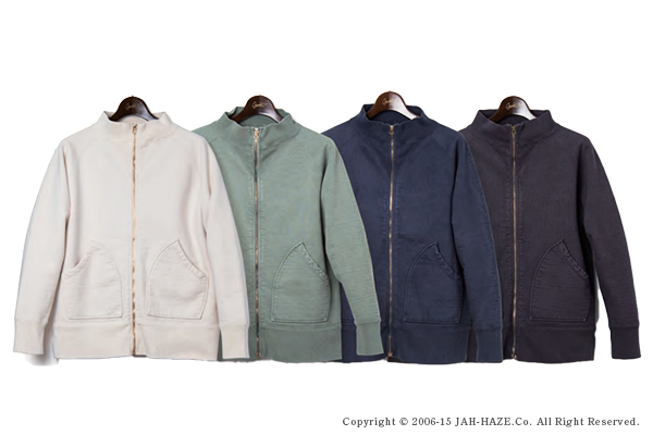 ORGUEIL オルゲイユ 長袖|ヘヴィースウェット|ジップアップ|スウェット