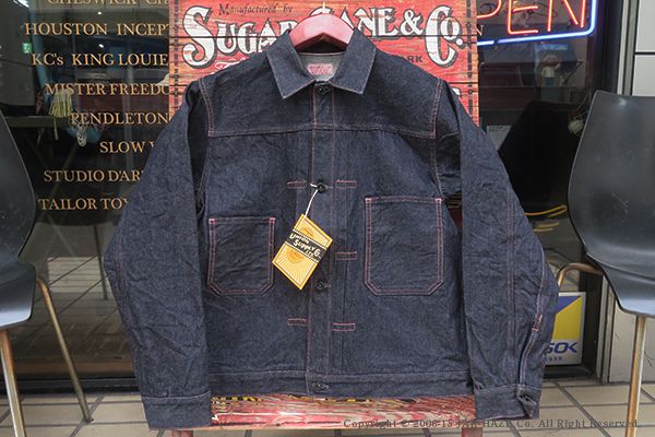 UNION SUPPLY ユニオンサプライ 藍染|アヒナ|シャツブラウス『13.75oz. GRADE ONE AHINA WORK JACKET』【アメカジ・ワーク】US15487
