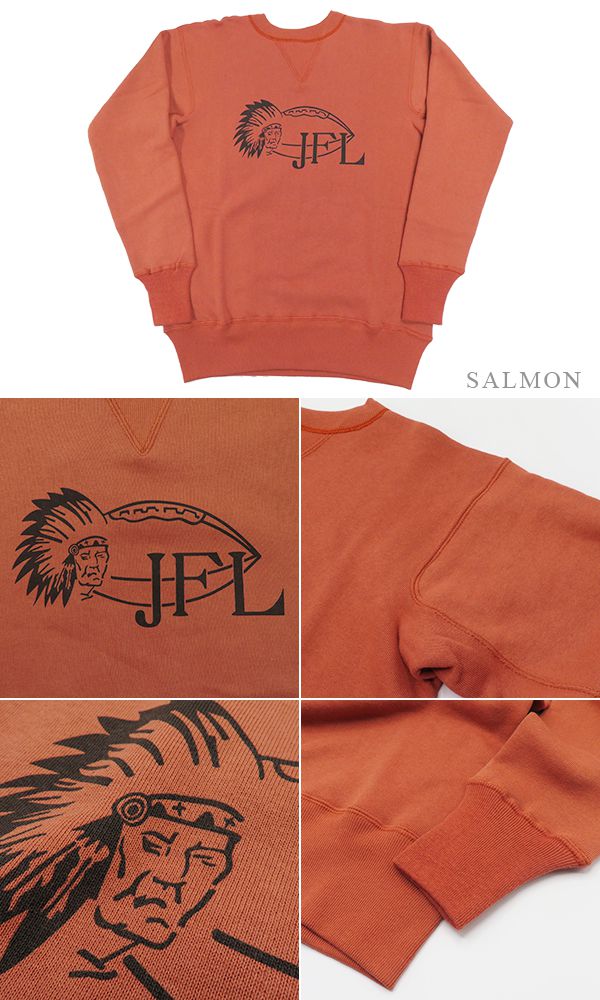 WAREHOUSE ウエアハウス 裏毛|丸胴|セットインスリーブ|スウェット『JFL SET-IN SWEAT』【アメカジ・カレッジ】403-JFL WAREHOUSE ウエアハウス 裏毛|丸胴|セットインスリーブ|スウェット