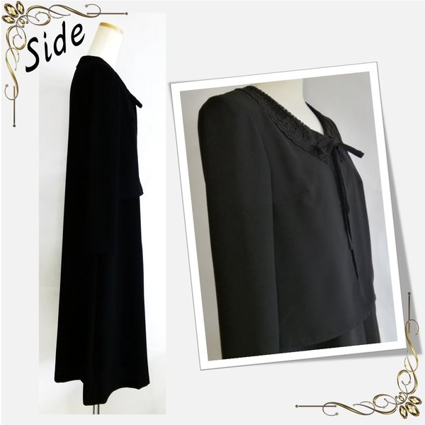 最安値に挑戦 送料無料 喪服 大きいサイズ ワンピース単品 レディース ブラックフォーマル 礼服 ゆったり 前開き 楽ちん 葬式 3 オールシーズン ランキング１位受賞 Jcglobalresources Net