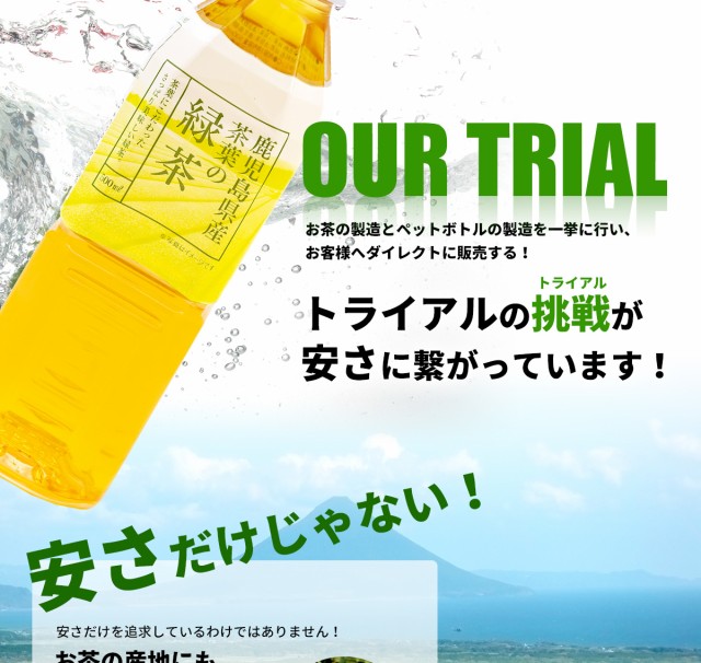 トライアル緑茶500l