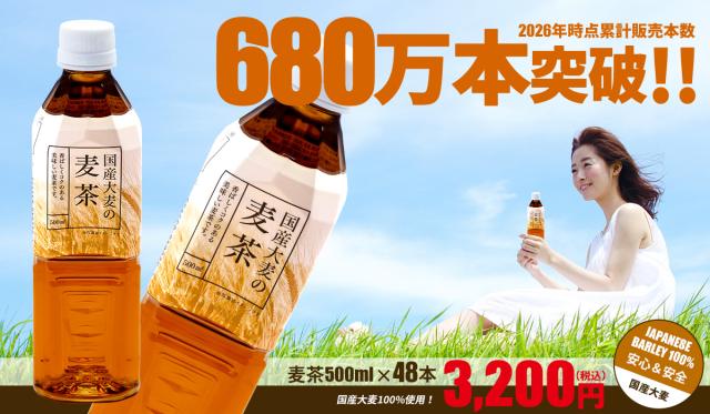 トライアル麦茶500ml