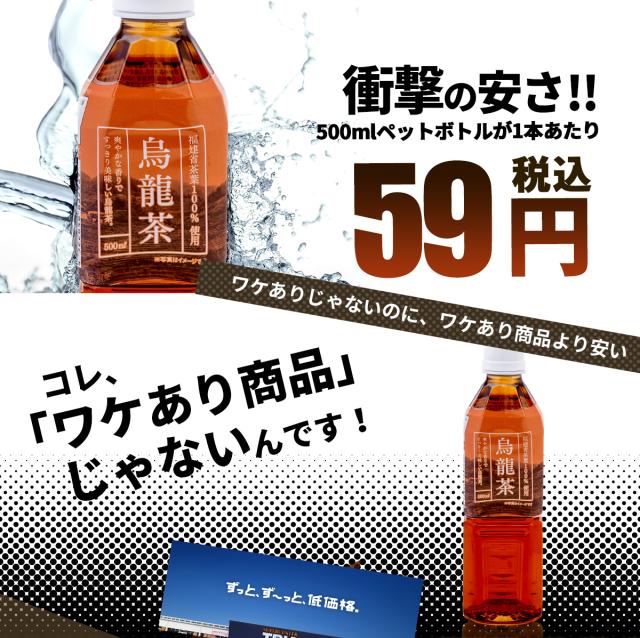 烏龍茶500ml