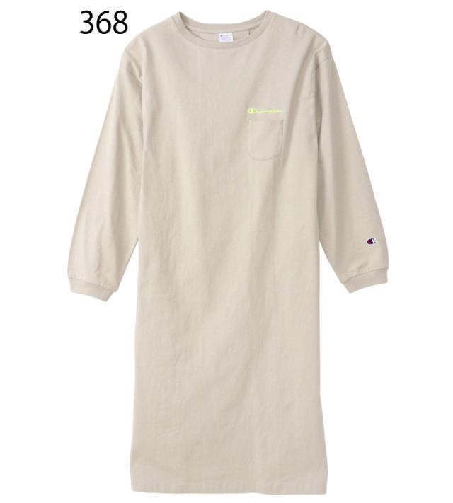 美しい ワンピース 長袖 レディース チャンピオン Champion ドレス クルーネック スポーツスタイル カジュアル 女性 シンプル 刺繍ロゴ トップス ロングセラー Www Iacymperu Org
