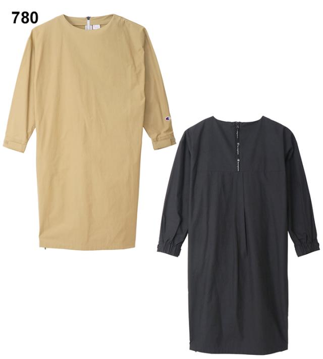 公式 長袖 ワンピース レディース チャンピオン Champion ロング丈 ドレス スポーティ カジュアル ウェア 無地 シンプル 女性 トップス Cw S60 高い素材 Www Centrodeladultomayor Com Uy