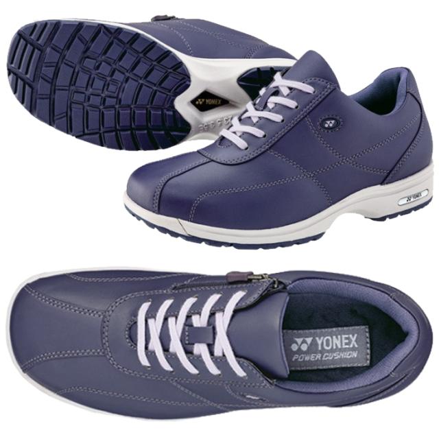 ウォーキングシューズ 3.5E 撥水 レディース 靴/ヨネックス YONEX パワークッション LC41/スポーティ  女性 スニーカー 婦人靴 くつ/SHW-LC41【取寄】