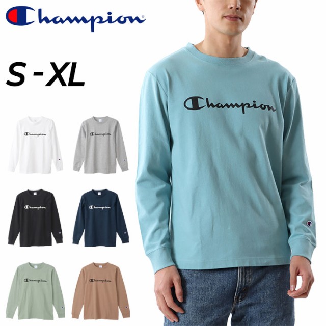 メンズ 長袖 Tシャツ チャンピオン Champion/スポーツ ウェア ロゴT