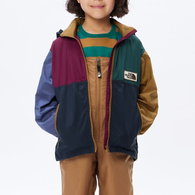 ノースフェイス キッズ ウインドブレーカー 120-150cm 子供服 THE